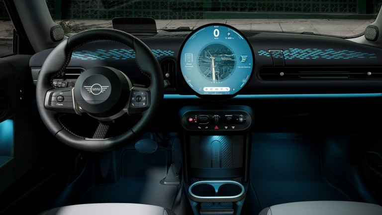 MINI Cooper‏ 3 דלתות - חלל פנים - גלריית מצבי חוויה - גלגל הגה